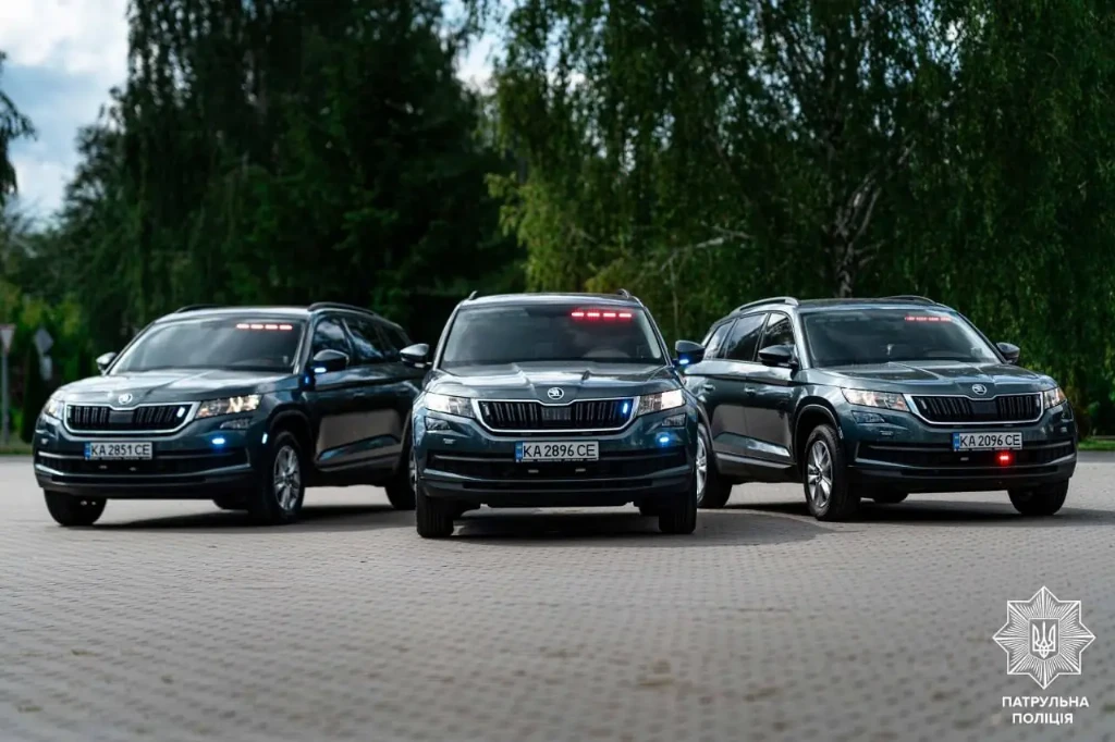 Приховані патрульні автомобілі з'являться на дорогах Києва та області вже 31 серпня