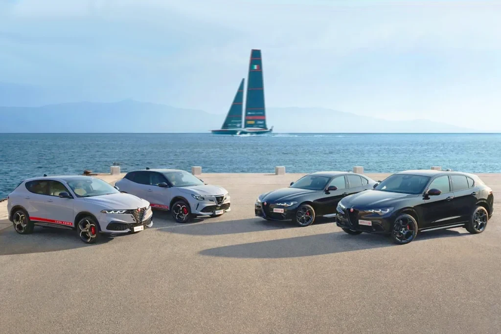 Alfa Romeo представила эксклюзивную линейку Edizione Luna Rossa