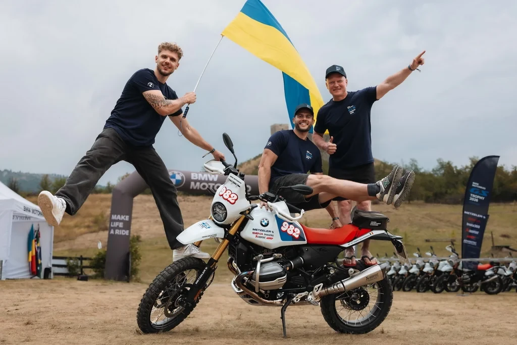 Украинцы – на подиуме BMW Motorrad International GS Trophy 2026