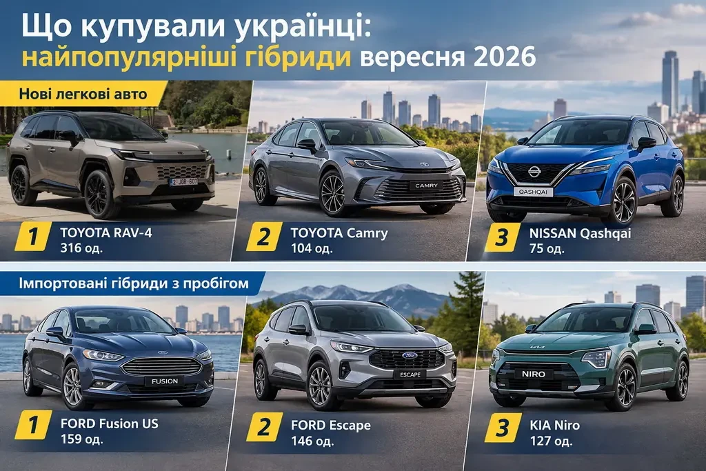 Названо найпопулярніші гібриди України у вересні